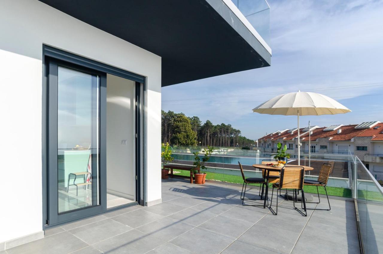 Ocean Views - New Private Condominium With Pool & Sea Views Nazare Exterior photo