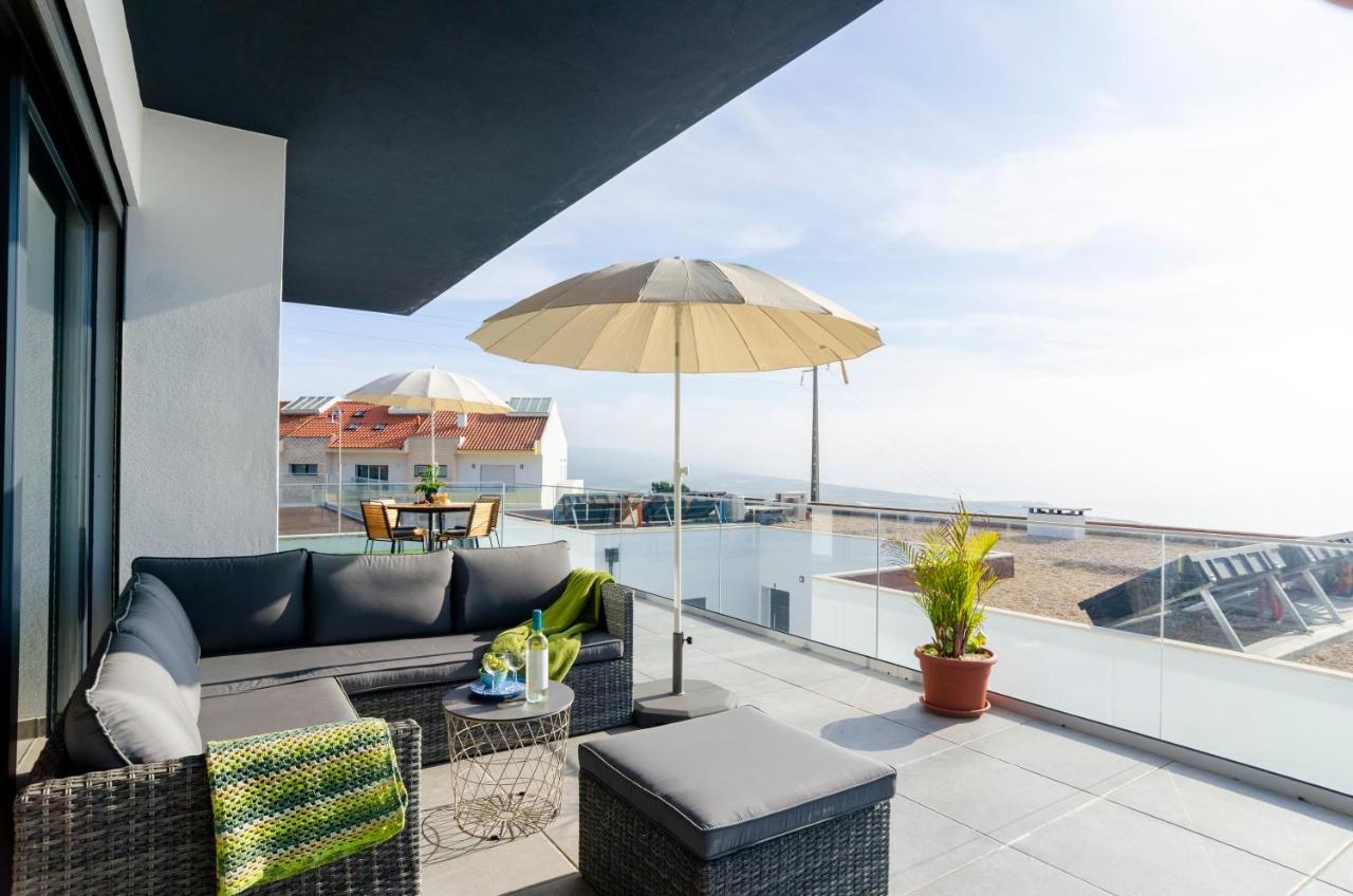 Ocean Views - New Private Condominium With Pool & Sea Views Nazare Exterior photo
