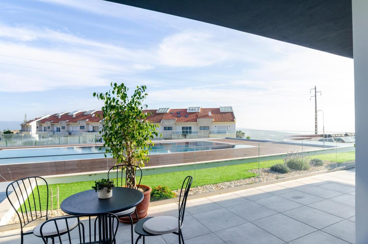 Ocean Views - New Private Condominium With Pool & Sea Views Nazare Exterior photo