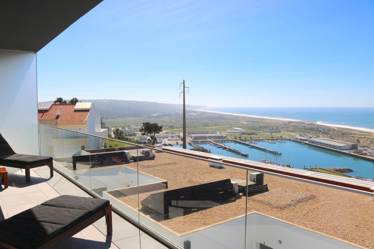 Ocean Views - New Private Condominium With Pool & Sea Views Nazare Exterior photo