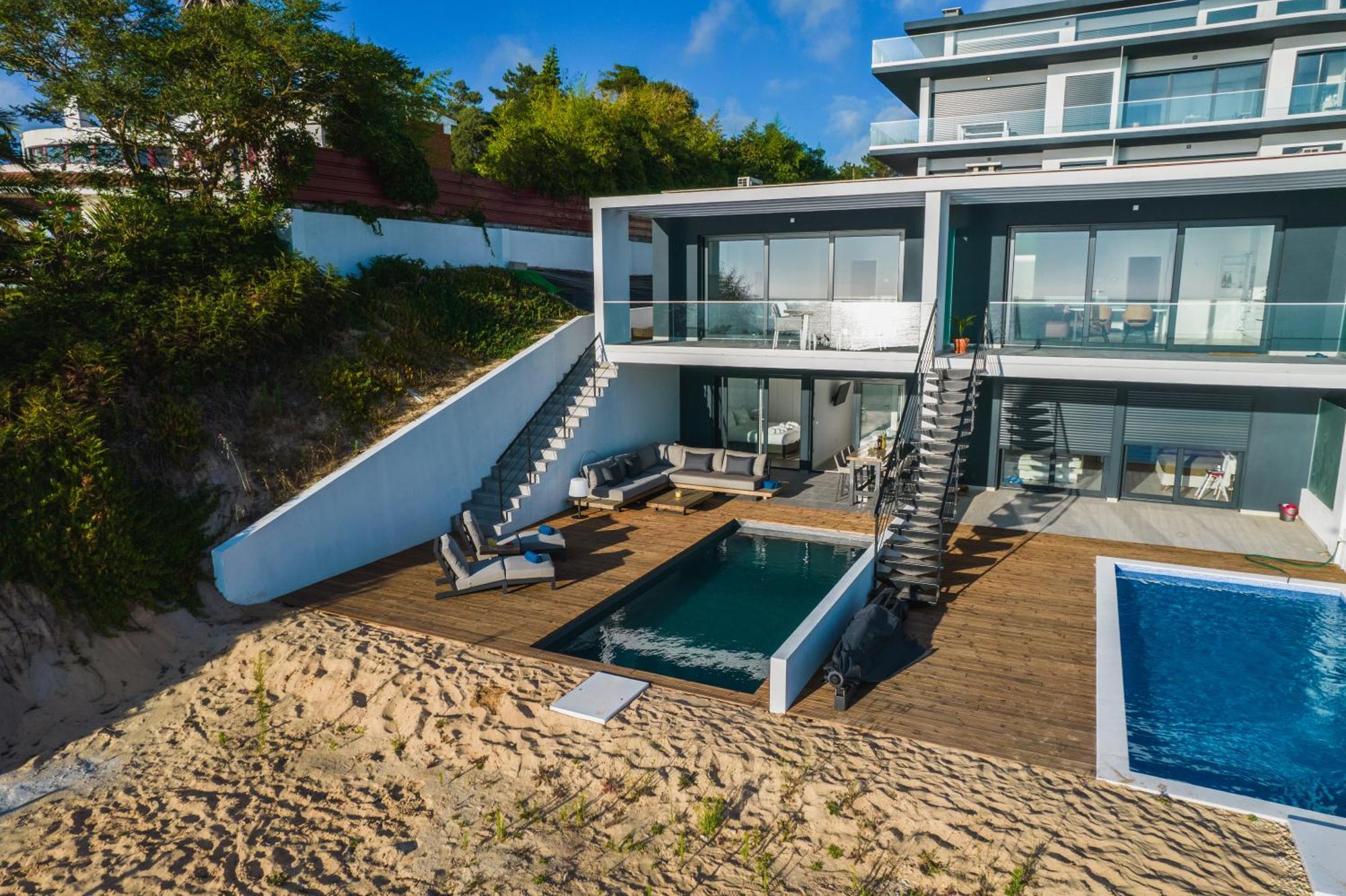 Ocean Views - New Private Condominium With Pool & Sea Views Nazare Room photo